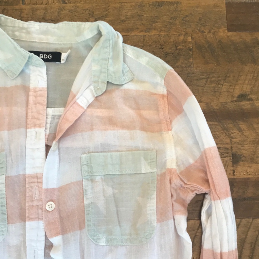 American Flag style Urban Outfitters button up!